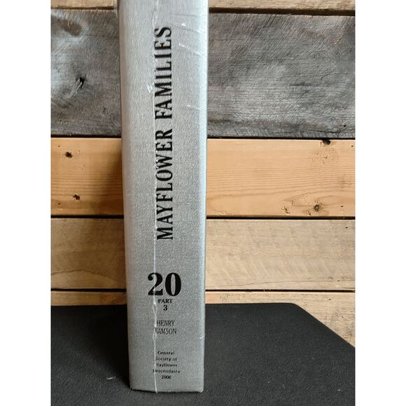 NEW Mayflower Families through Five Generations Vol. 20 Pt. 3 2006 HC H. Samson - Picture 2 of 2